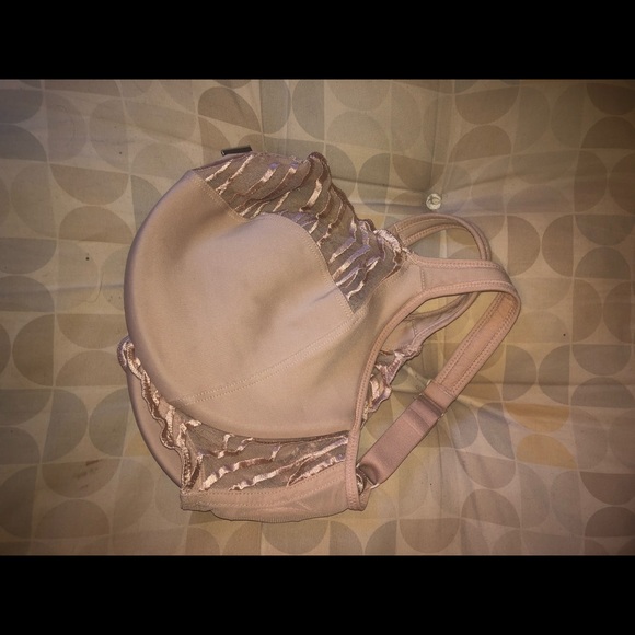 SOLD!π₯³Paramour Angie Front Silver Hook Closure Minimizer Bra 34H - Picture 8 of 14